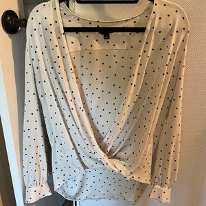 Surplice Ann Taylor Blouse